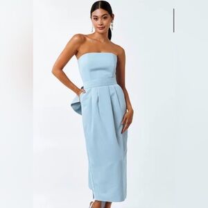 Mestiza Lorena Gown in Blue